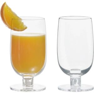 Anton Studio Designs Björn Highball Glasses - Set of 2, 450ml, Clear/White Anton Studio Designs Björn Highball Glasses - Set of 2, 450ml, Clear/White