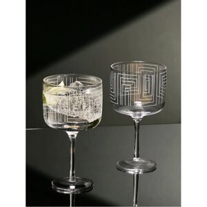 Anton Studio Designs - Maze - 2-Pack - Deco - Gin Glasses Anton Studio Designs - Maze - 2-Pack - Deco - Gin Glasses