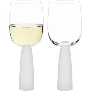 Anton Studios Anton Studio Designs Oslo Set of 2 Wine Glasses Frost - Wine glasses Anton Studios Anton Studio Designs Oslo Set of 2 Wine Glasses Frost - Wine glasses