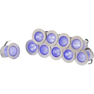 Knightsbridge Blue LED Kit - IP65 10x 0.2w Lighting Knightsbridge Blue LED Kit - IP65 10x 0.2w Lighting