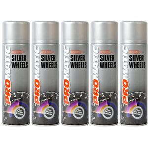 Promatic Steel Wheels Spray Paint Aerosol - Fast Drying, Weather & UV Resistant Promatic Steel Wheels Spray Paint Aerosol - Fast Drying, Weather & UV Resistant