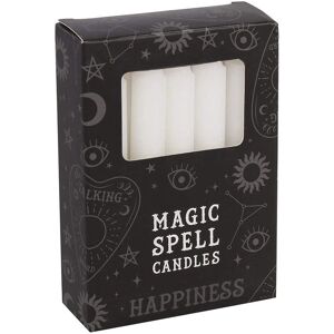 Hostenatura Velas Magicas - Happiness - 12 White Candles - Spirit of Equinox Hostenatura Velas Magicas - Happiness - 12 White Candles - Spirit of Equinox