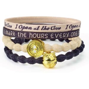 Distrineo Harry Potter Time Turner Snitch Hair Tie Set - Hair Accessories Distrineo Harry Potter Time Turner Snitch Hair Tie Set - Hair Accessories