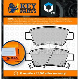 Key Parts Kbp2072 Rear Brake Pads - Honda CR-V Key Parts Kbp2072 Rear Brake Pads - Honda CR-V