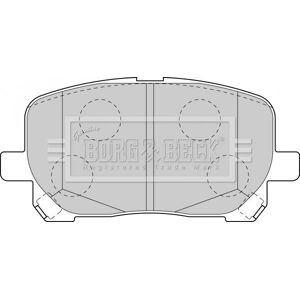 Borg & Beck - BBP1837 - Toyota Noah Voxy - Brake Pad Set Borg & Beck - BBP1837 - Toyota Noah Voxy - Brake Pad Set