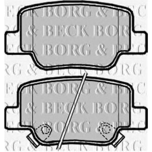 Zestaw tylnych klocków hamulcowych Borg & Beck - 940 Zestaw tylnych klocków hamulcowych Borg & Beck - 940