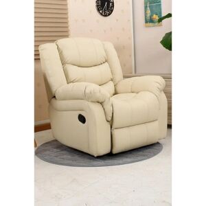 MORE4HOMES - SEATTLE - Cream - Recliner Armchair MORE4HOMES - SEATTLE - Cream - Recliner Armchair