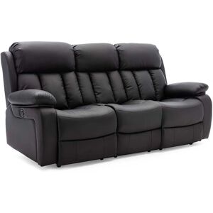 MORE4HOMES - CHESTER - Black - 3+2+1 - Sofa set MORE4HOMES - CHESTER - Black - 3+2+1 - Sofa set