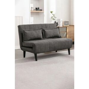 MORE4HOMES - HARPER - Charcoal - 1 Seater Folding - Sofa Bed MORE4HOMES - HARPER - Charcoal - 1 Seater Folding - Sofa Bed