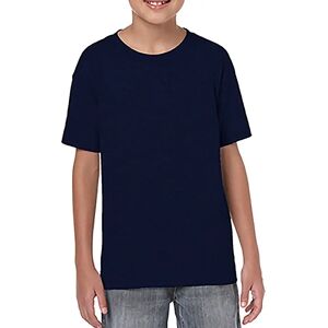 Gildan Navy Soft Style Kids T-Shirt - T-Shirt Gildan Navy Soft Style Kids T-Shirt - T-Shirt