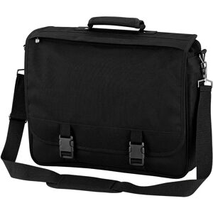 Quadra Black 12L Briefcase Bag - Unisex Quadra Black 12L Briefcase Bag - Unisex