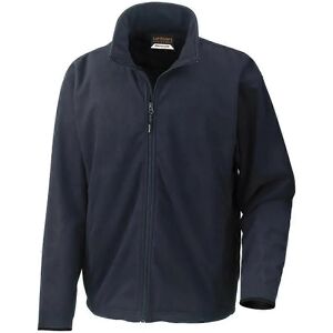 Result Navy Blue Water Repellent Fleece Jacket 3XL Result Navy Blue Water Repellent Fleece Jacket 3XL
