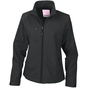 Result Black Softshell Windproof Jacket - Jacket Result Black Softshell Windproof Jacket - Jacket