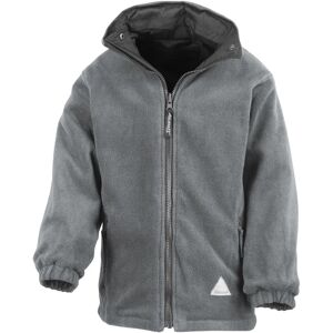 Result Black/Grey Reversible Storm Kids Jacket Result Black/Grey Reversible Storm Kids Jacket