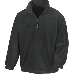 Result Black XL Fleece Top - Active, Unlined, 1/4 Zip Result Black XL Fleece Top - Active, Unlined, 1/4 Zip