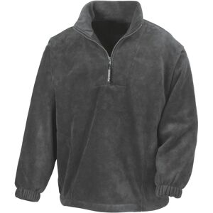 Result Oxford Grey Fleece Top - Active Unlined 1/4 Zip Result Oxford Grey Fleece Top - Active Unlined 1/4 Zip
