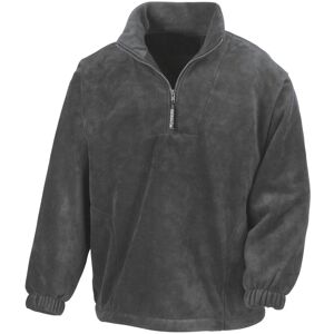 Result Oxford Grey Fleece Top - Active 1/4 Zip Result Oxford Grey Fleece Top - Active 1/4 Zip