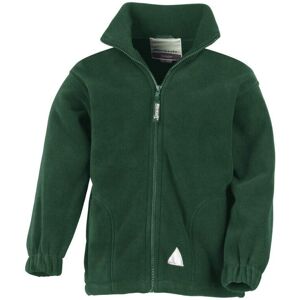 Result Kids Forest Green Full Zip Fleece Jacket - Fleece Jacket Result Kids Forest Green Full Zip Fleece Jacket - Fleece Jacket