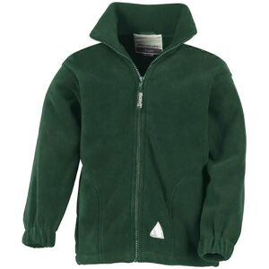 Result Forest Green Kids Full Zip Anti-Pilling Fleece Jacket - Fleece Jacket Result Forest Green Kids Full Zip Anti-Pilling Fleece Jacket - Fleece Jacket