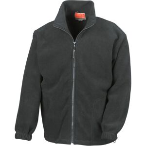 Result Black XS Full Zip Fleece Jacket Result Black XS Full Zip Fleece Jacket