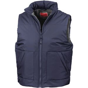 Result Navy Blue Fleece Lined Bodywarmer - Bodywarmer Jacket Result Navy Blue Fleece Lined Bodywarmer - Bodywarmer Jacket