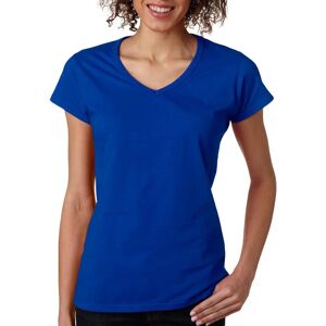Gildan Royal Ladies Soft Style V-Neck T-Shirt - T-Shirt Gildan Royal Ladies Soft Style V-Neck T-Shirt - T-Shirt