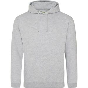 Awdis Unisex Heather Grey Hoodie - Hooded Sweatshirt Awdis Unisex Heather Grey Hoodie - Hooded Sweatshirt