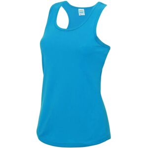 AWDis Just Cool Girlie Fit Sapphire Blue Tank Top - Sports AWDis Just Cool Girlie Fit Sapphire Blue Tank Top - Sports
