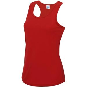 AWDis S Fire Red Girlies Tank Top - Sports AWDis S Fire Red Girlies Tank Top - Sports
