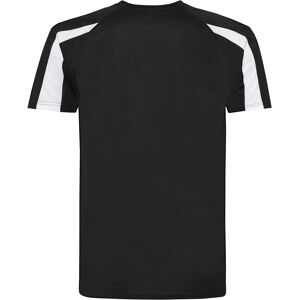 Just Cool - Contrast Cool Sports Plain - Black - L - T-Shirt Just Cool - Contrast Cool Sports Plain - Black - L - T-Shirt