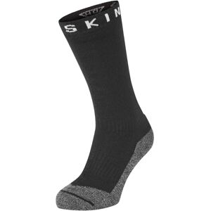 Sealskinz Waterproof Warm Weather Soft Touch Mid Socks - Black / Grey - S Sealskinz Waterproof Warm Weather Soft Touch Mid Socks - Black / Grey - S