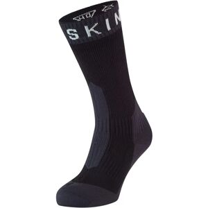 Sealskinz Unisex Extreme Cold Waterproof Socks - Black/Grey/White - Socks Sealskinz Unisex Extreme Cold Waterproof Socks - Black/Grey/White - Socks