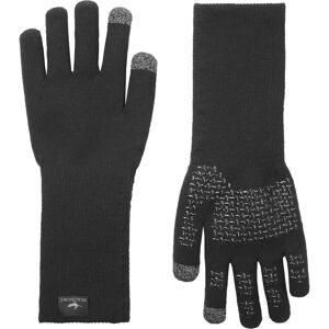 Guanti in maglia impermeabili Sealskinz Nero XL Guanti in maglia impermeabili Sealskinz Nero XL