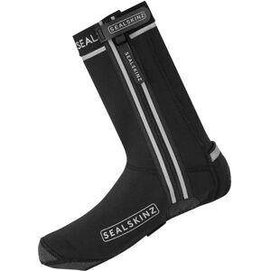 Sealskinz Sealskinz Barsham All Weather LED Cycle Overshoe - Black / Large Sealskinz Sealskinz Barsham All Weather LED Cycle Overshoe - Black / Large