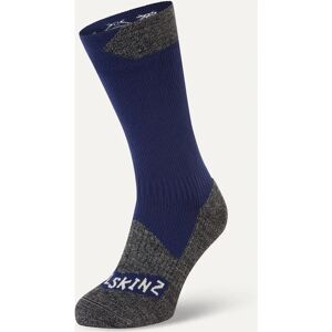 Sealskinz Raynham Wasserdichte Allwetter-Mittelsocke - Navy / Grau - Socken Sealskinz Raynham Wasserdichte Allwetter-Mittelsocke - Navy / Grau - Socken