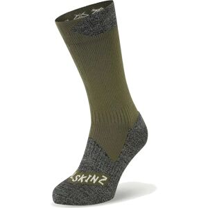 Sealskinz Raynham Waterproof All Weather Mid Socks - Black/Grey Marl Sealskinz Raynham Waterproof All Weather Mid Socks - Black/Grey Marl