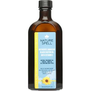 NATURE SPELL Huile de Ricin Noir Jamaïcain avec Vitamine E - Huile Capillaire - Publicité NATURE SPELL Huile de Ricin Noir Jamaïcain avec Vitamine E - Huile Capillaire - Publicité