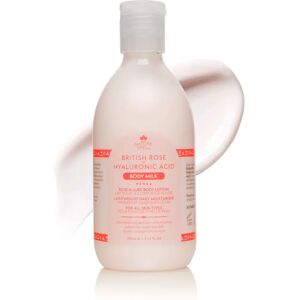 Leche Corporal con Rosa y Ácido Hialurónico - Loción Corporal Leche Corporal con Rosa y Ácido Hialurónico - Loción Corporal