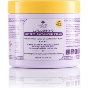 Nature Spell Crème Définissant Boucles Sans Sel - Crème sans Rinçage - Publicité Nature Spell Crème Définissant Boucles Sans Sel - Crème sans Rinçage - Publicité