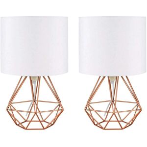 ValueLights Angus Copper Table Lamp - Table lamp ValueLights Angus Copper Table Lamp - Table lamp