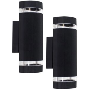 ValueLights Ryston Black Outdoor Wall Light - Wall Light ValueLights Ryston Black Outdoor Wall Light - Wall Light