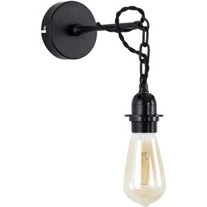 ValueLights Huber Pair of Black Indoor Wall Light - Wall Type ValueLights Huber Pair of Black Indoor Wall Light - Wall Type