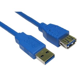 RVFM USB 3.0 A Male to Female 5m Blue USB Cable RVFM USB 3.0 A Male to Female 5m Blue USB Cable