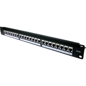 Kenable 24 Port Rack Mount Rj45 Cat6a Shielded Patch Panel Kenable 24 Port Rack Mount Rj45 Cat6a Shielded Patch Panel