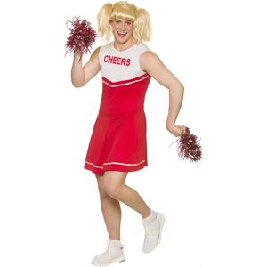 Wicked Costumes Manly Red Cheerleader Costume - Costume Type Wicked Costumes Manly Red Cheerleader Costume - Costume Type