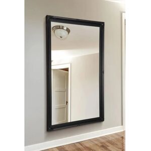 Brand Model - Full-length Antique Black Wooden Mirror Wall 167x106cm Brand Model - Full-length Antique Black Wooden Mirror Wall 167x106cm