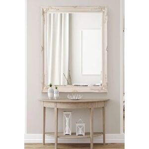 Brand Model - Antique Style Wall Mirror in Ivory - 140x109cm Brand Model - Antique Style Wall Mirror in Ivory - 140x109cm