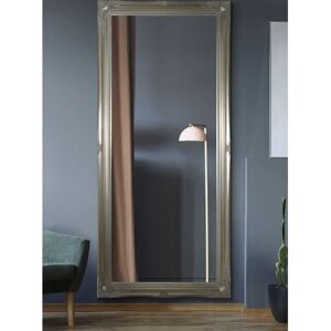 Brand Unknown Large Antique Silver Full Length Mirror 165x75cm Brand Unknown Large Antique Silver Full Length Mirror 165x75cm