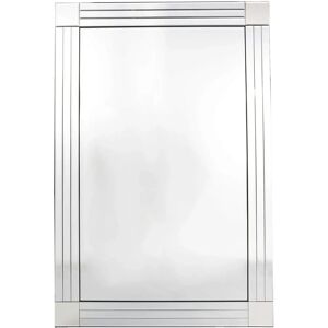 Memorabiliaoutlet Silver Triple Bevelled Wall Mirror - Wall Mirror Memorabiliaoutlet Silver Triple Bevelled Wall Mirror - Wall Mirror