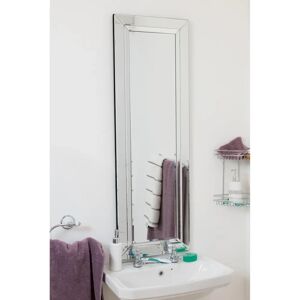 Memorabiliaoutlet Silver Double Edged Venetian Wall Mirror - Bathroom Decor Memorabiliaoutlet Silver Double Edged Venetian Wall Mirror - Bathroom Decor
